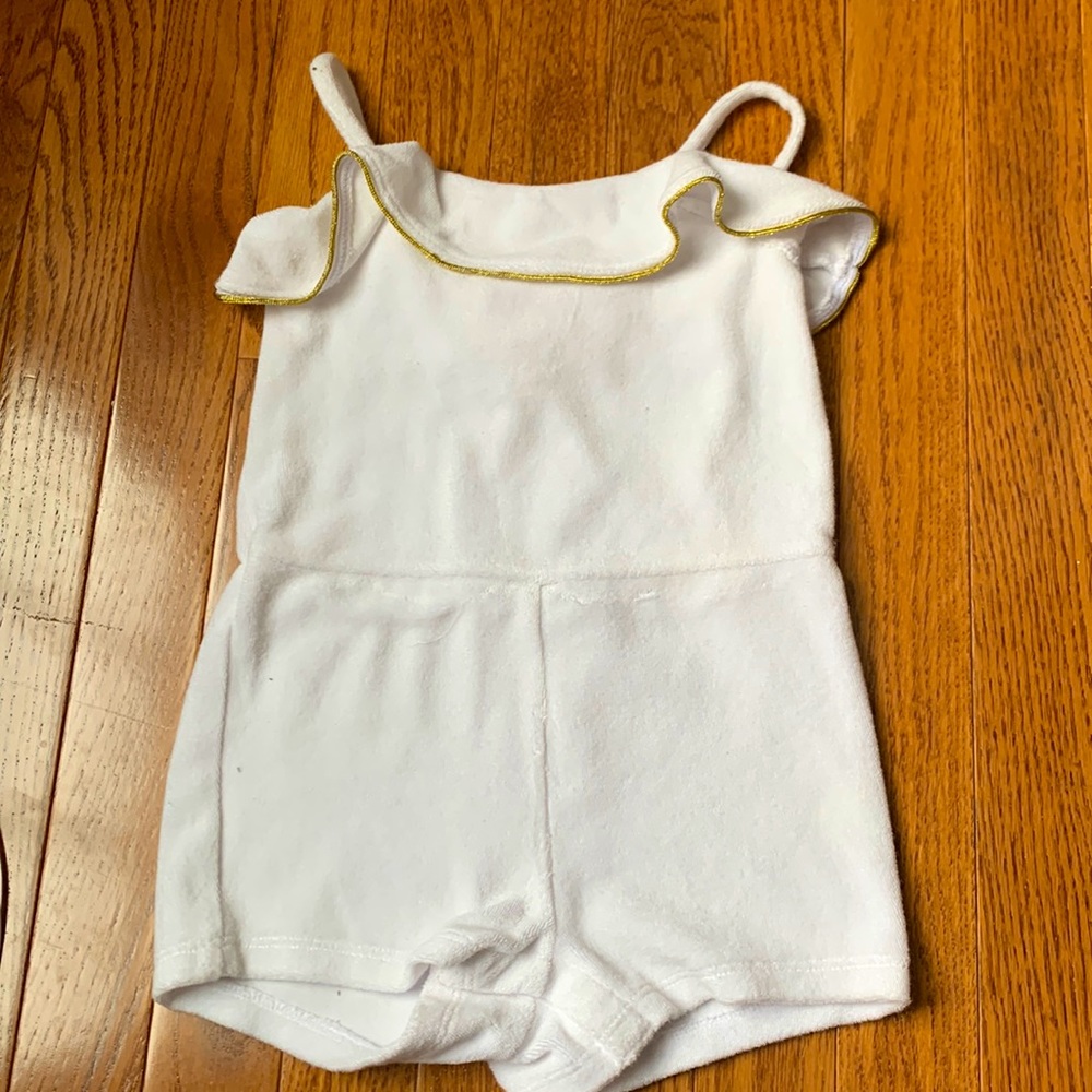 Janie and Jack terry romper-18-24 months